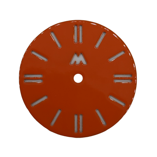 Dial - Classic Metal 'Sunny Tangerine'