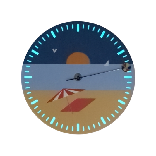 Bundle - La Playa Dial + Beach Ball Quartz Second Hand (VH31 & More!)