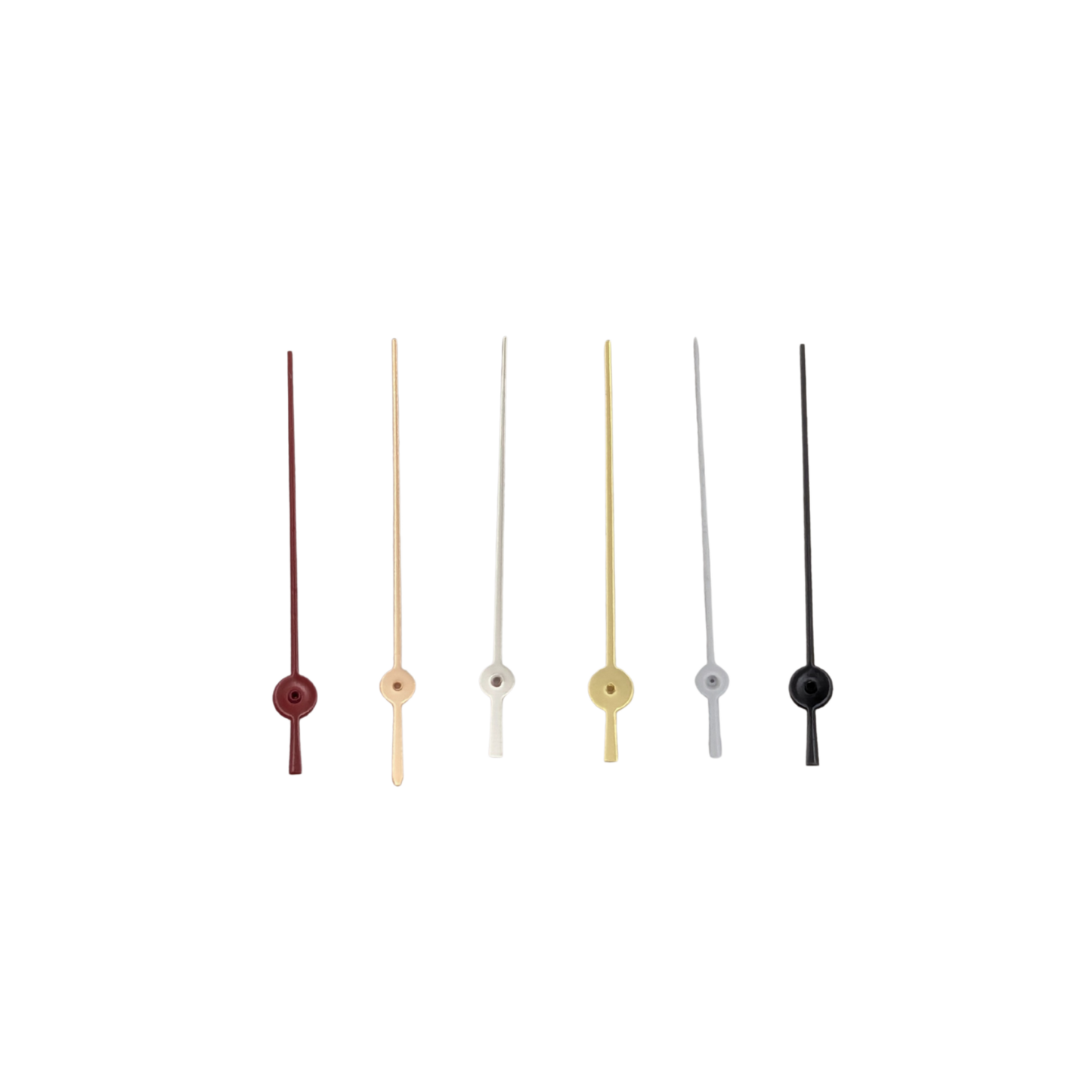 Aiguilles Quartz - Aiguille des secondes (Couleurs au choix)