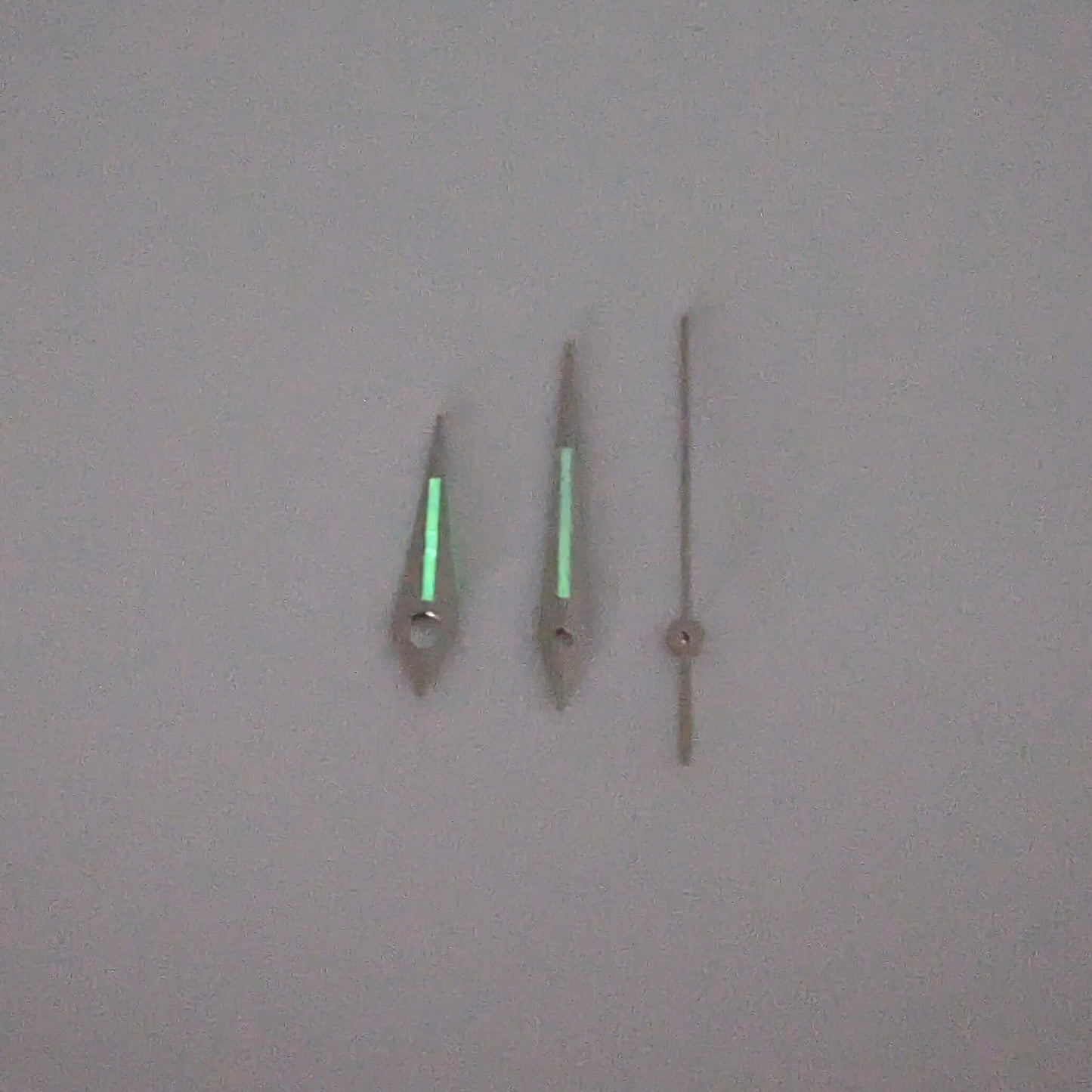 Quartz hands - Dauphine Silver (Lumed)