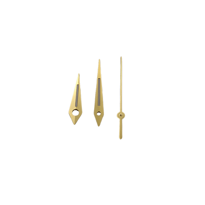Quartz hands - Dauphine Gold (Lumed)