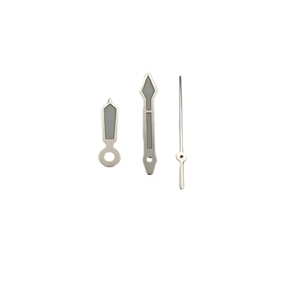 Quartz hands - Diver Silver (Lumed)