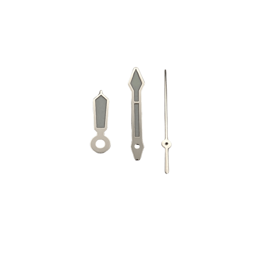 Quartz hands - Diver Silver (Lumed)