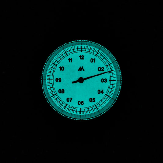 Montre à quartz - Mono Black Ultra Thin (38 mm)