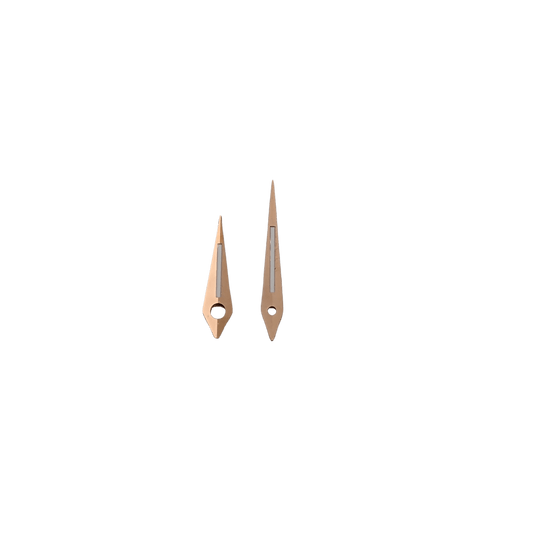 Quartz hands - Dauphine Rose Gold (Lumed)