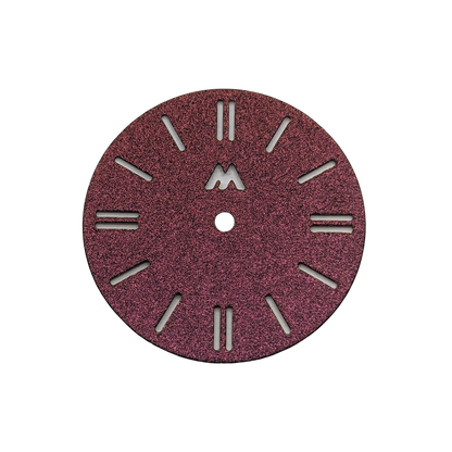 Cadran - Classic Metal 'Caméléon Rouge/Or' [ÉDITION LIMITÉE]