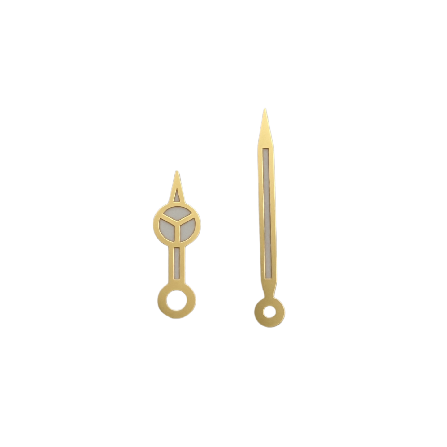 Quartz hands - Mercedes Gold (Lumed)