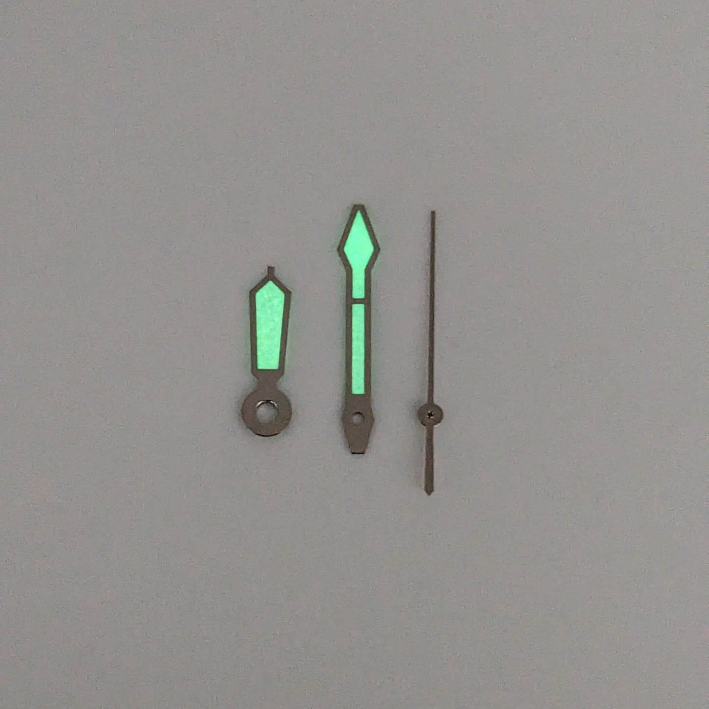 Quartz hands - Diver Silver (Lumed)