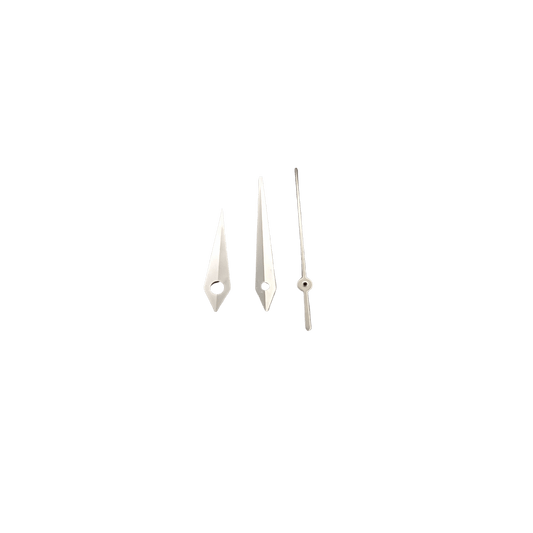 Quartz hands - Dauphine Silver